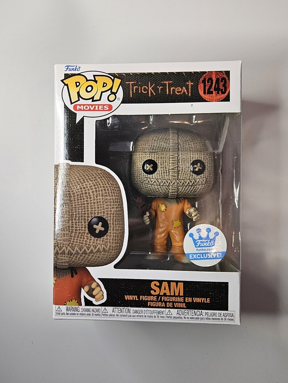 Funko Pop! Vinyl Movies Trick 'r Treat Sam 1243 - Funko Exclusive Figure